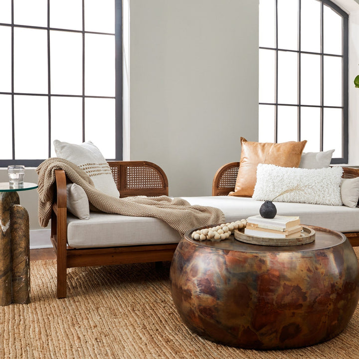 Eco-Oasis Teak & Rattan Recycled Daybed