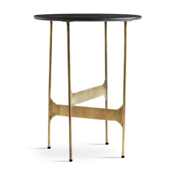 Galactic Crossing Solid Wood Accent Table