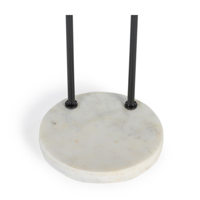 Sculptural Meteorite Metal Drink Stand