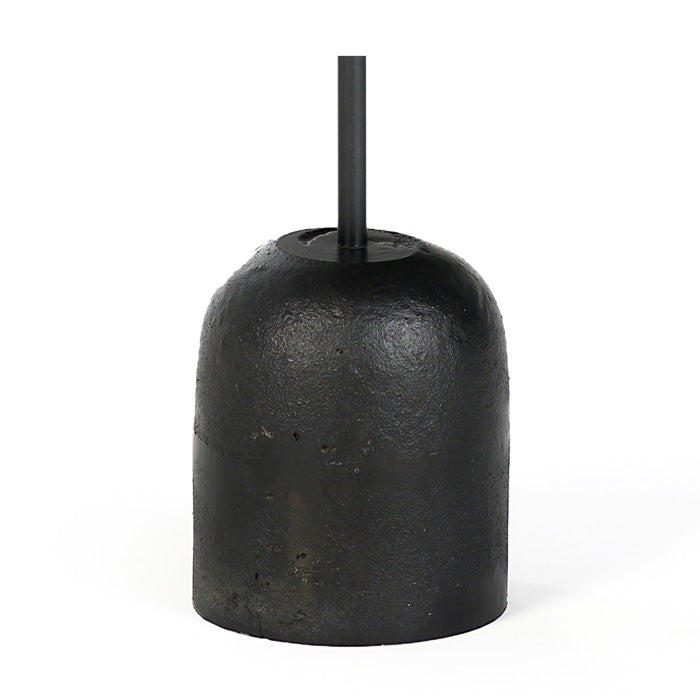 Sculptural Sandblasted Steel Mini Bar Table