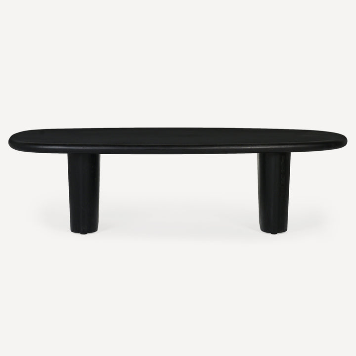 Nature's Embrace Wire-Brushed Solid Oak Coffee Table