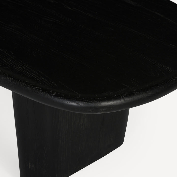 Nature's Embrace Wire-Brushed Solid Oak Coffee Table