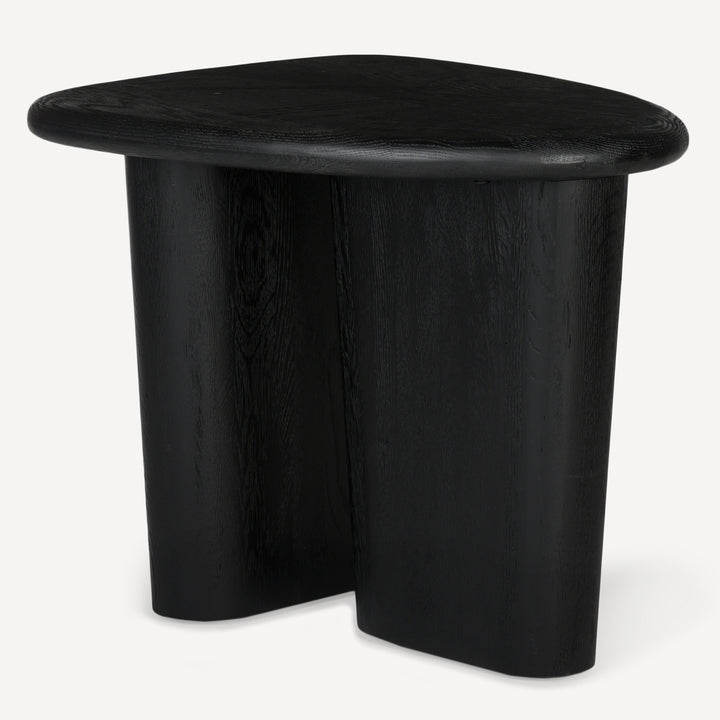 EcoModern Wire-Brushed Oak Side Table