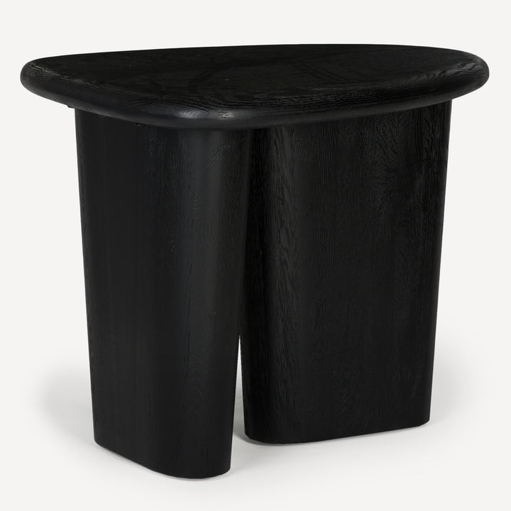 EcoModern Wire-Brushed Oak Side Table