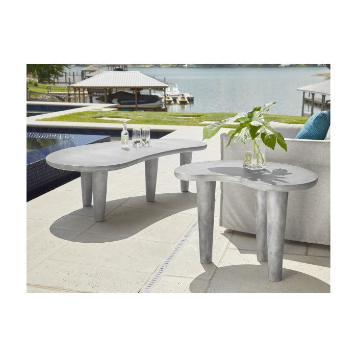 Nature's Embrace Outdoor Concrete Table