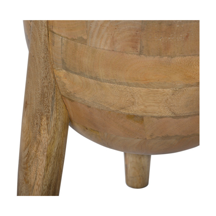 Marble Moxie Compact Wooden Table - Natural