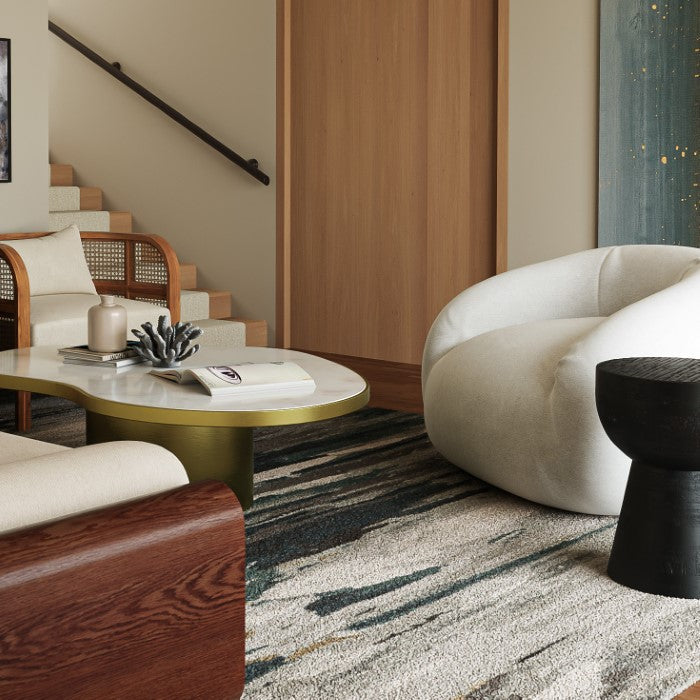 CloudCove Soft Sitter - Eco-Friendly Modern Accent Chair