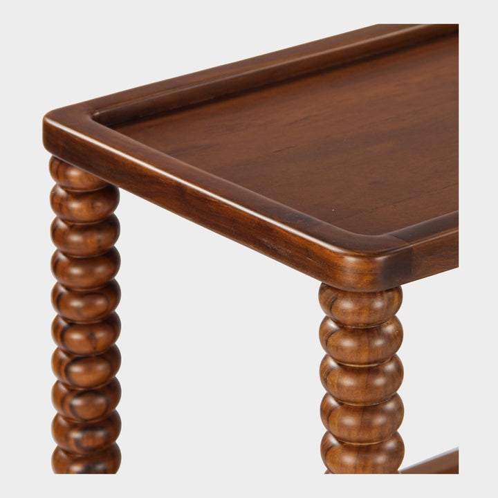 Whirlwind Solid Wood Display & Storage Console