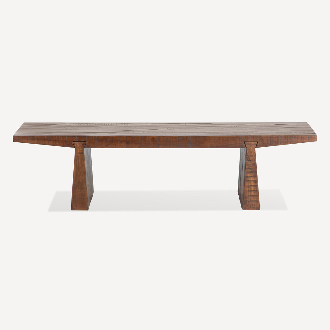 Industrial Chic Solid Laminate Angular Coffee Table