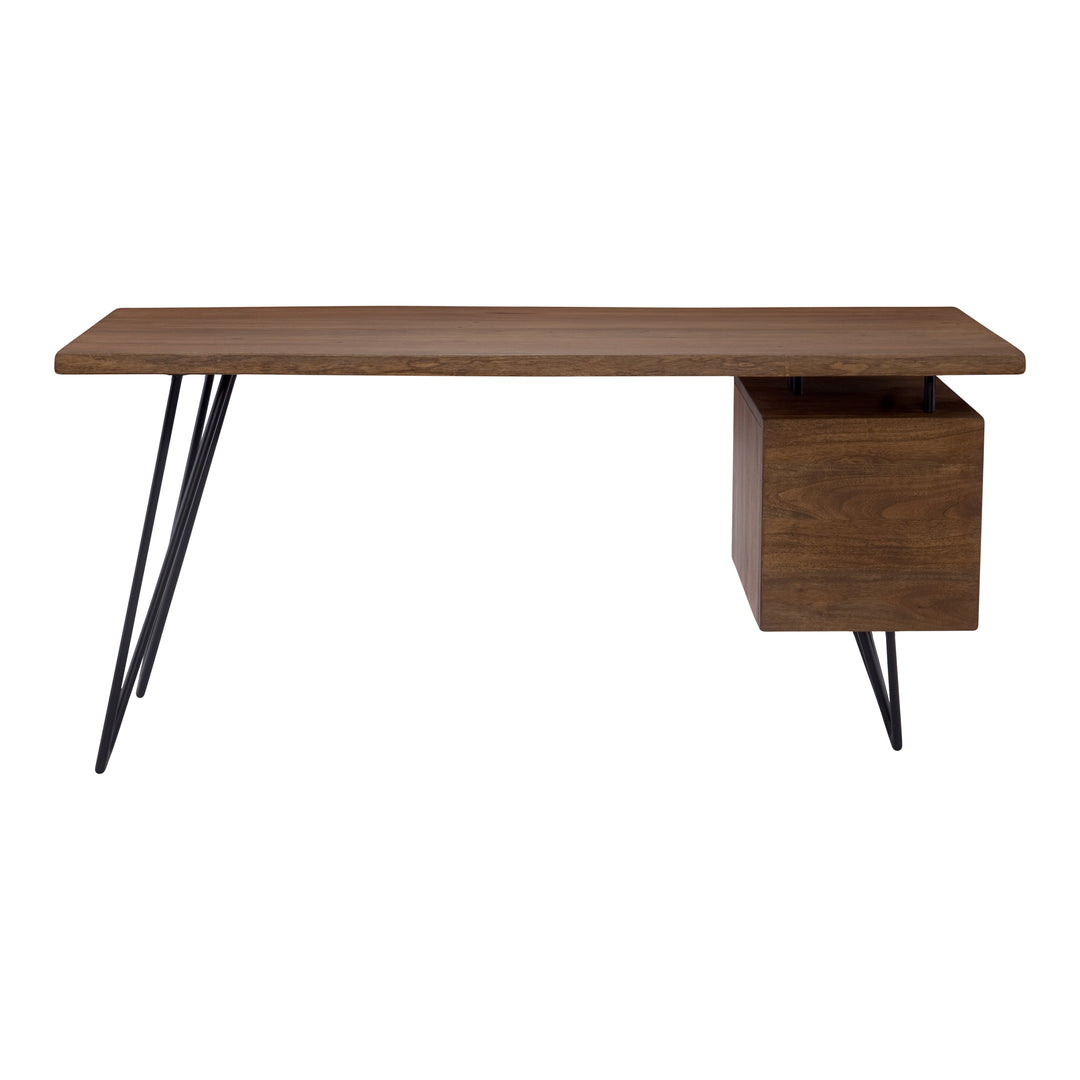 Naturally Chic Floating Table with Live Edge