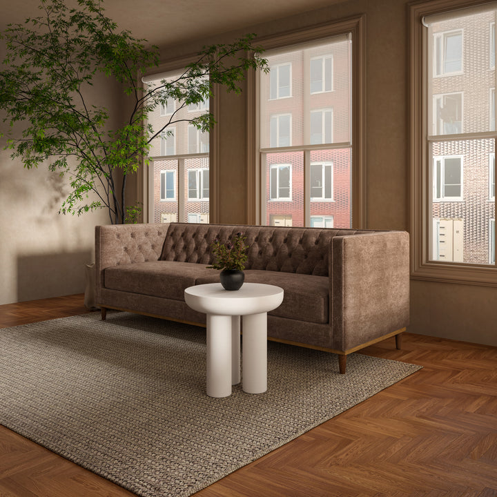 Timeless Walnut & Leather Lounge Chair