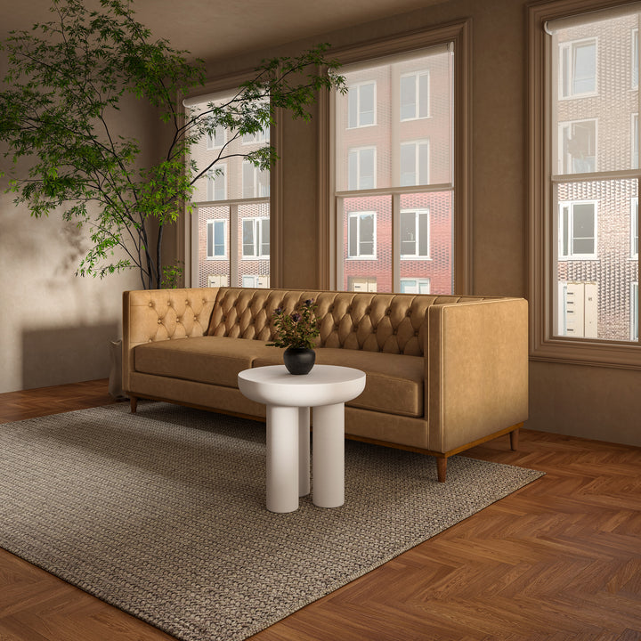 Timeless Walnut & Leather Lounge Chair