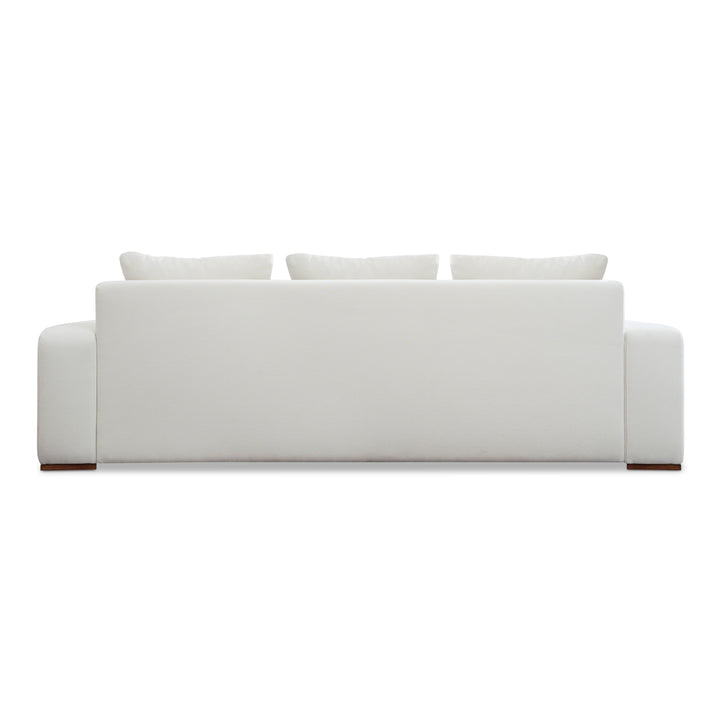 Comfy Kingdom Oversized Polyester Sofa with Feather-Blend Cushion