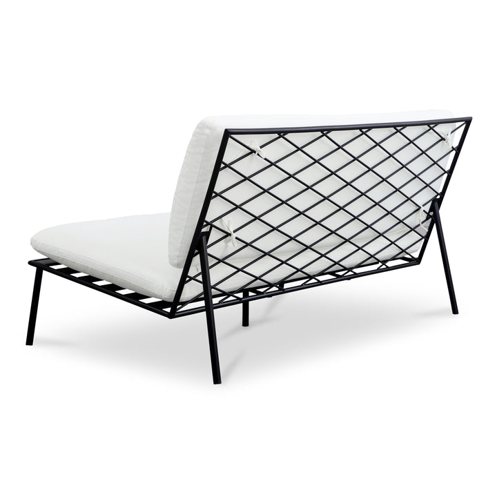 Sunset Crisscross Weatherproof Lounger