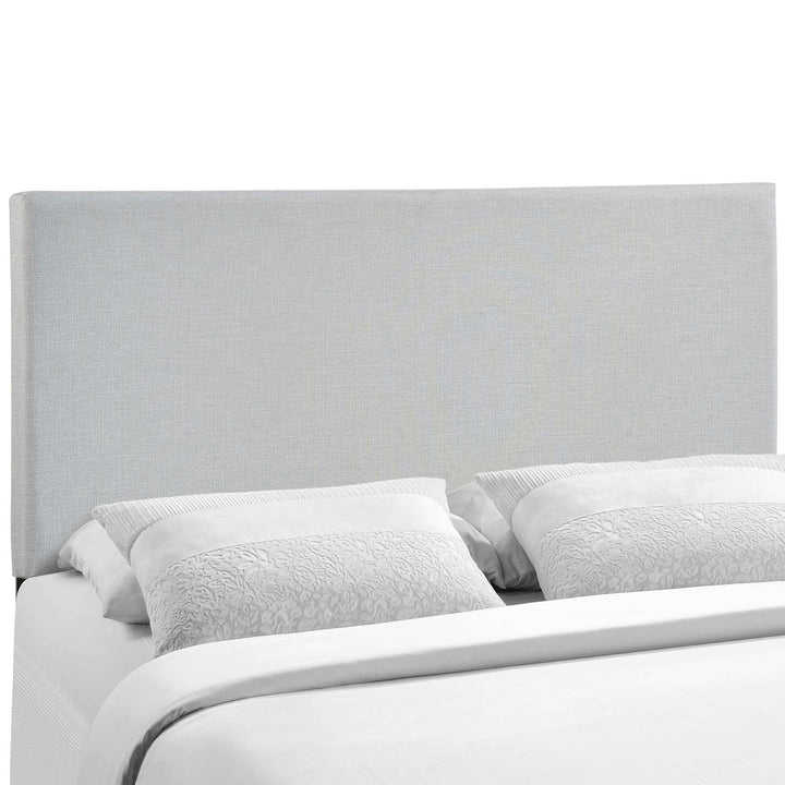 Reign Gray Upholstered Headboard - Queen