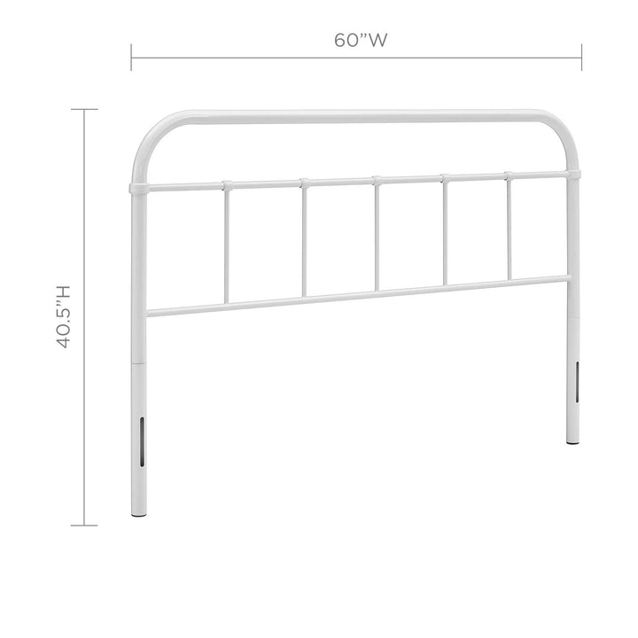 Savannah Quilt Steel Headboard