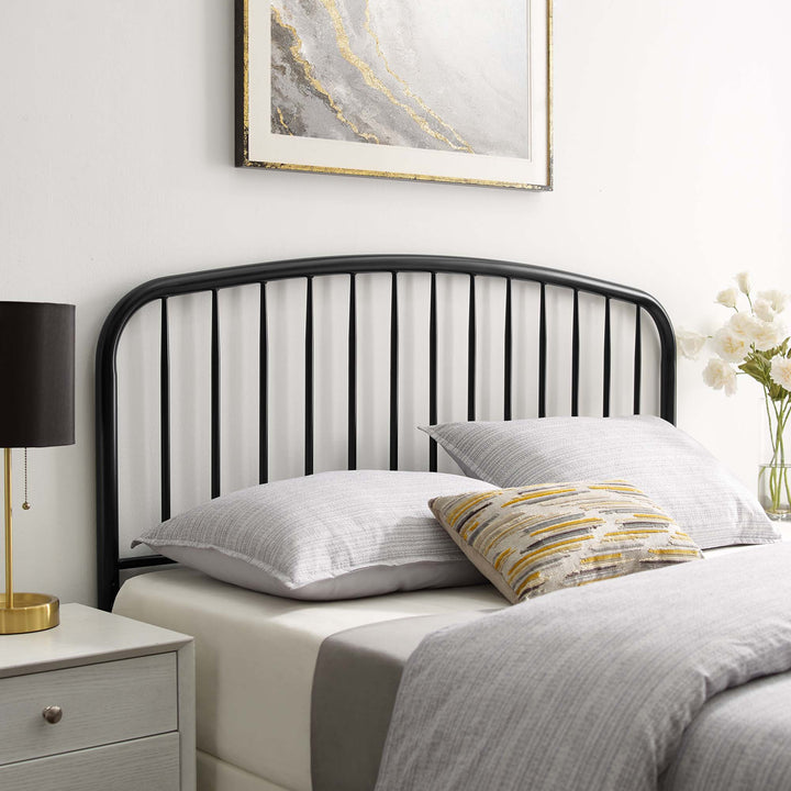 Neptune Metallic Monarch Headboard