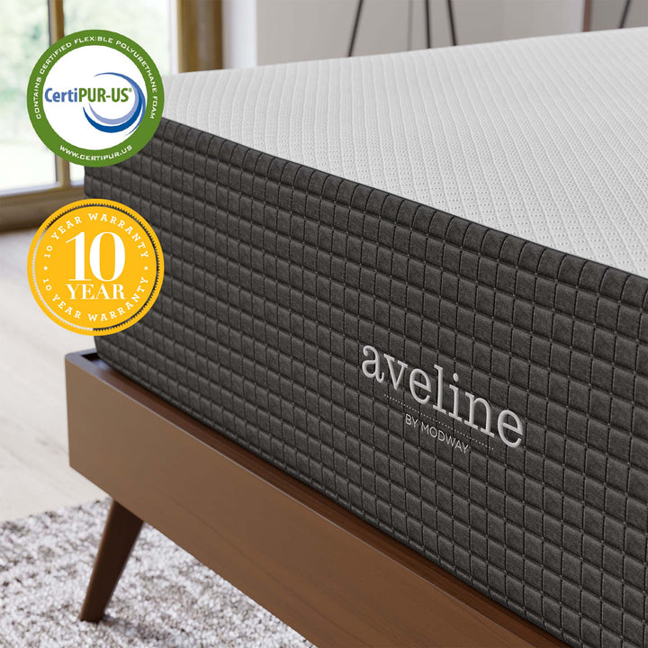 Aveline 14" Memory Foam Queen Mattress by Mocha