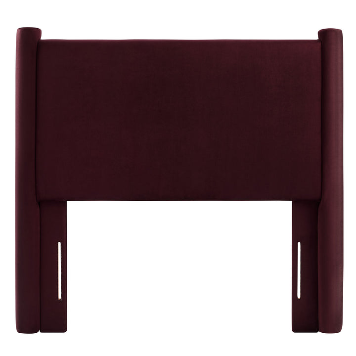 Rae Plush Velvet Twin Headboard