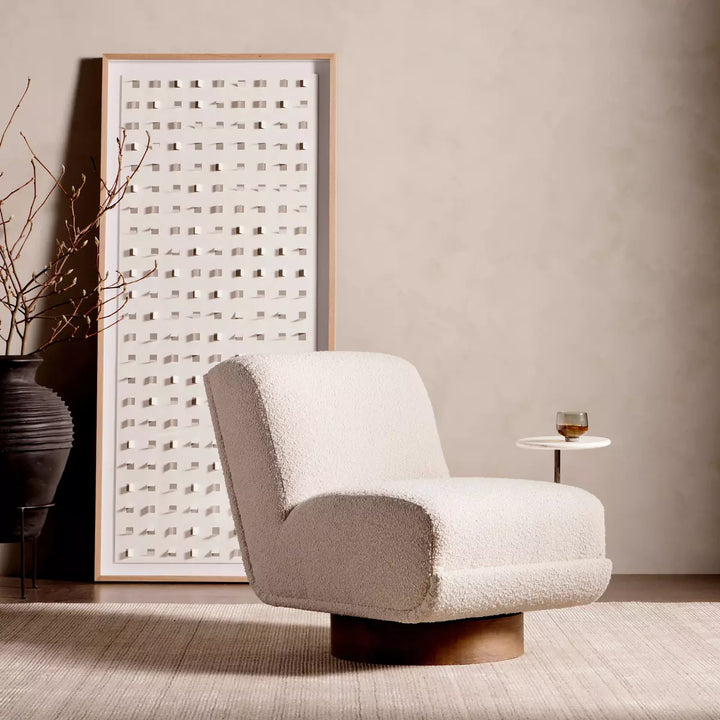 Wynn Swivel Chair and Table