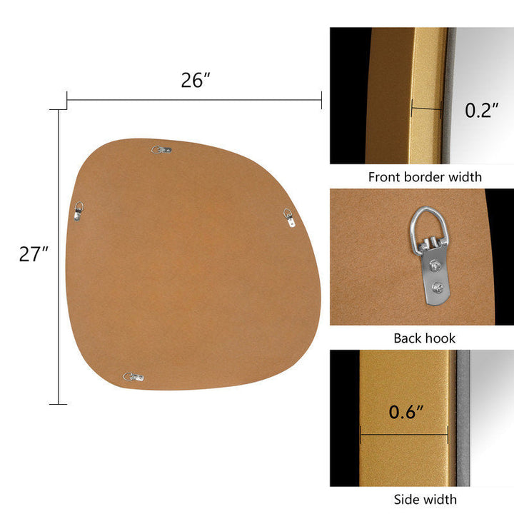 Nelly Asymmetrical Wall Mirror