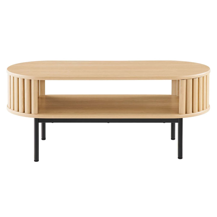 Bayla Wood Coffee Table Oak