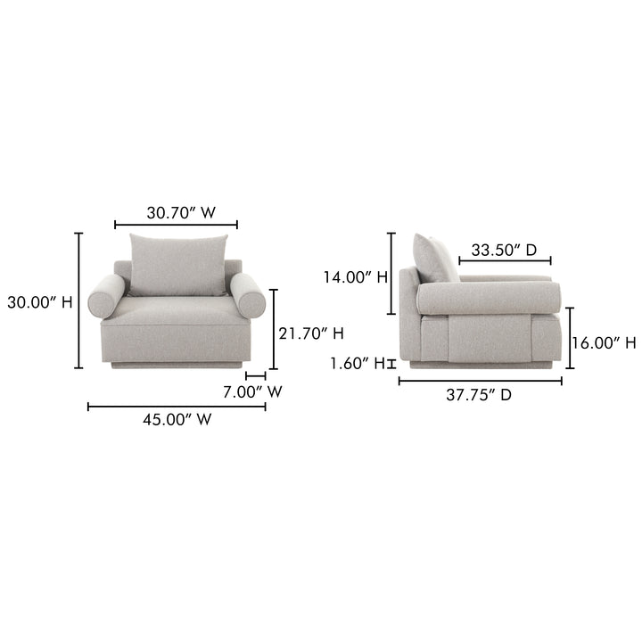 Elevate Comfort Transitional Arm Chair