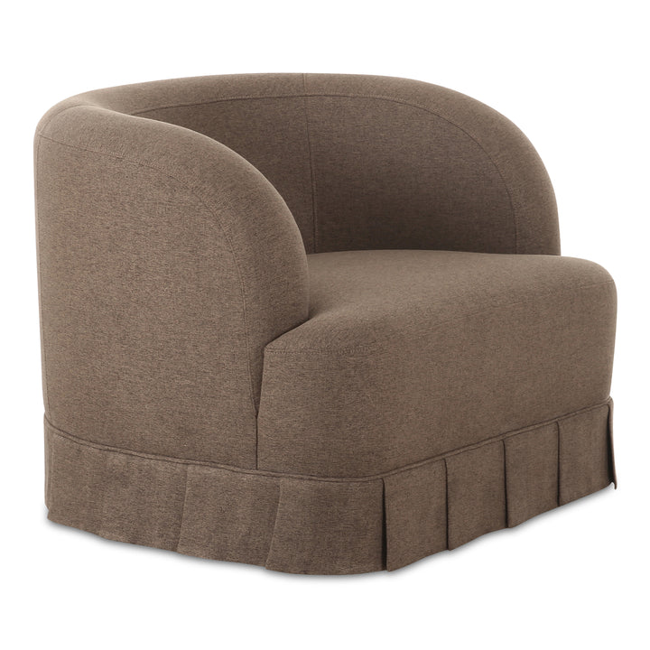 Charming Box Pleat Swivel Seating