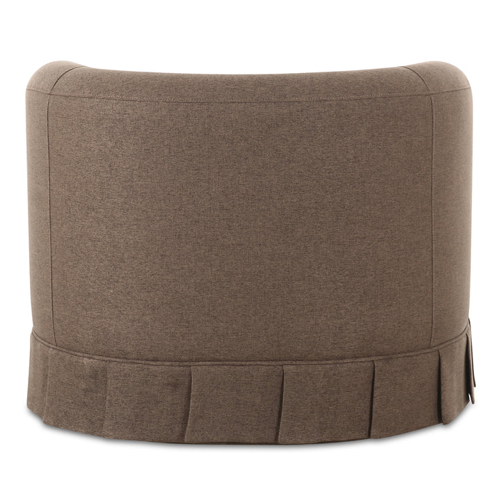 Charming Box Pleat Swivel Seating