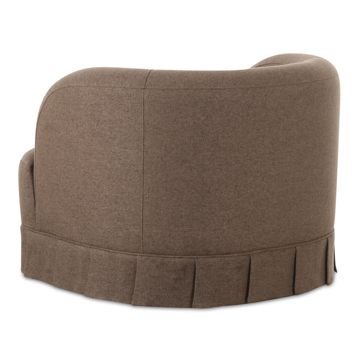 Charming Box Pleat Swivel Seating