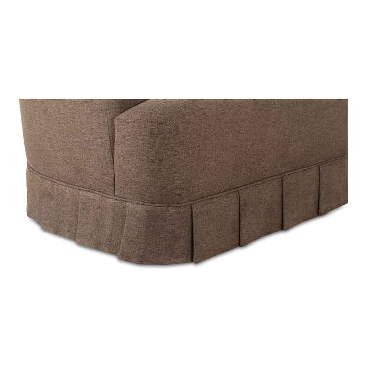 Charming Box Pleat Swivel Seating