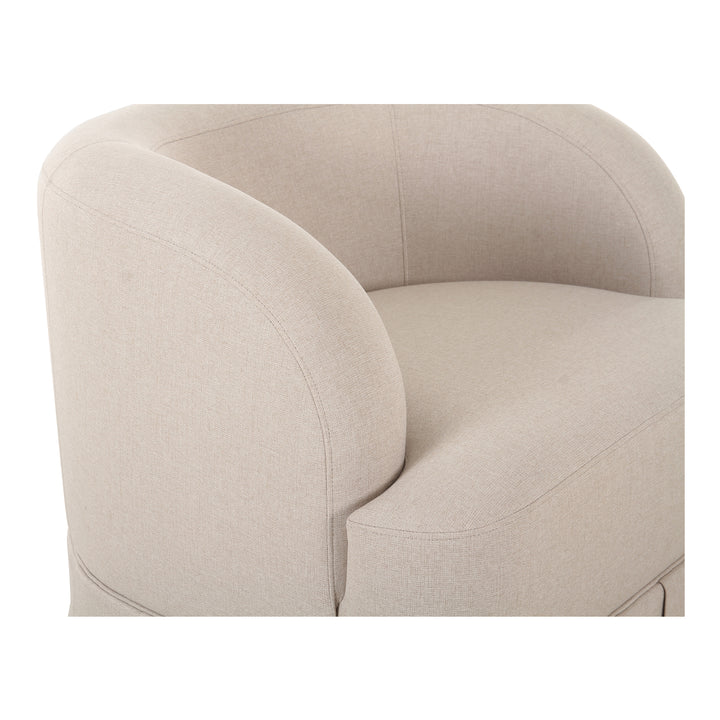 Charming Box Pleat Swivel Seating