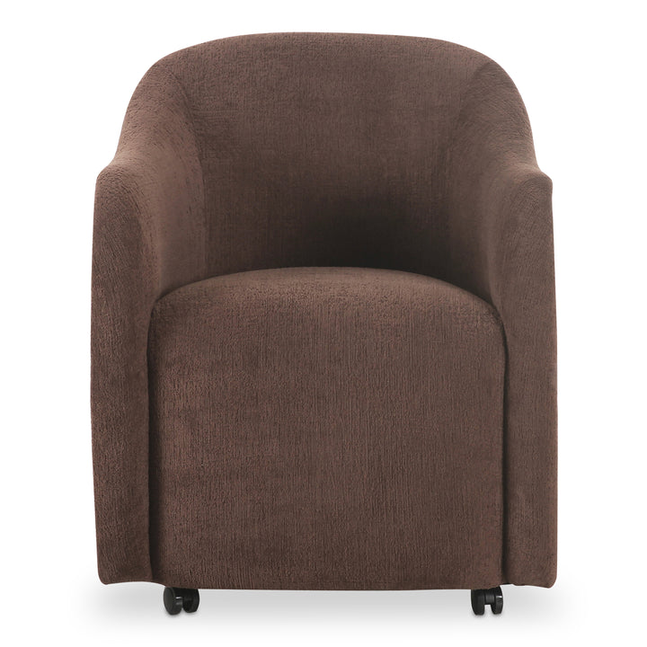 ComfyCurve Rolling-Stationary Dining Chair