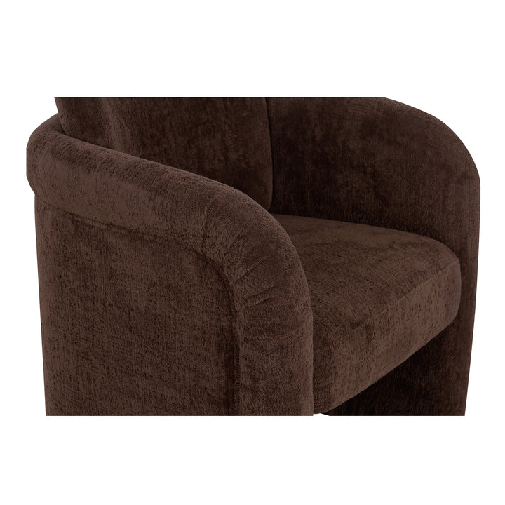 Elegant Swivel Dining Stool with Floating Seat Design