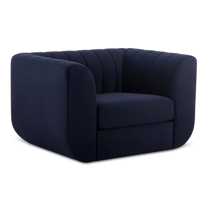 Luxe Curve Lounger: Modern Art Deco Inspired Seating