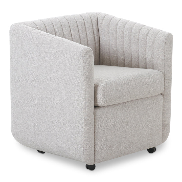 Elegant Velvet Swivel Diner Chair