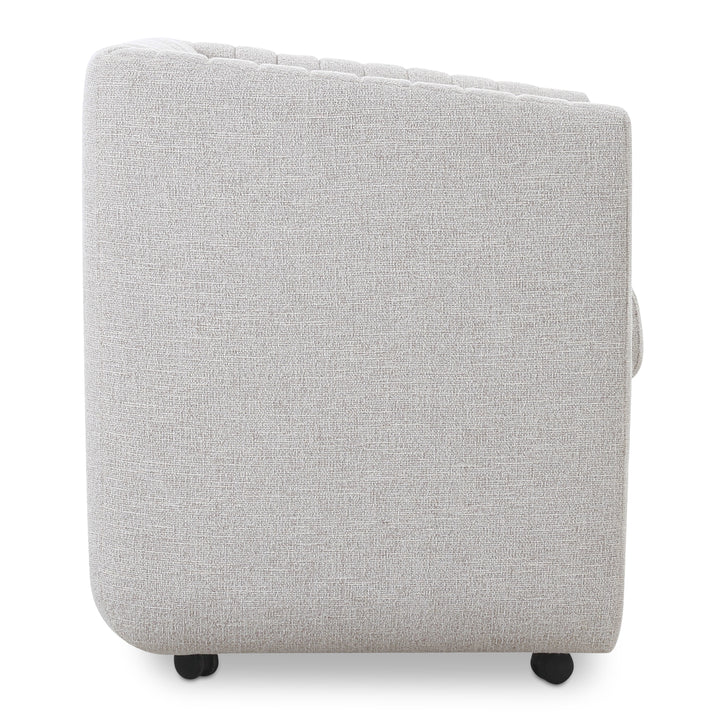 Elegant Velvet Swivel Diner Chair