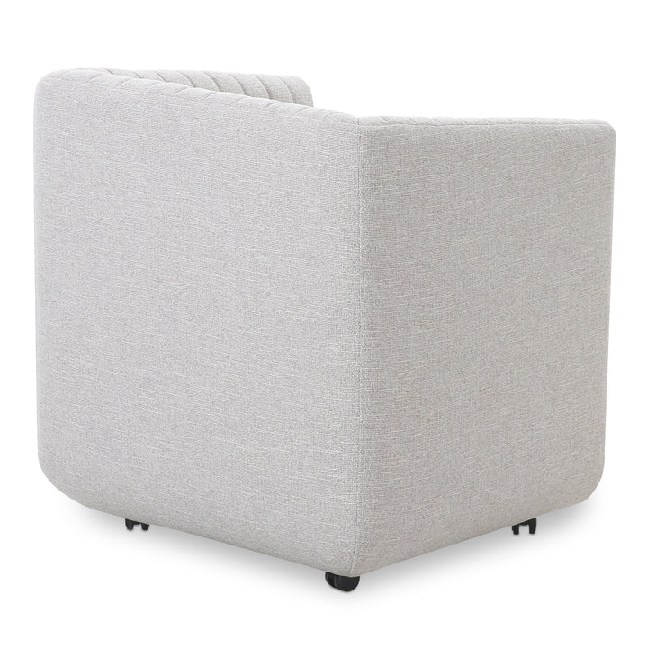 Elegant Velvet Swivel Diner Chair