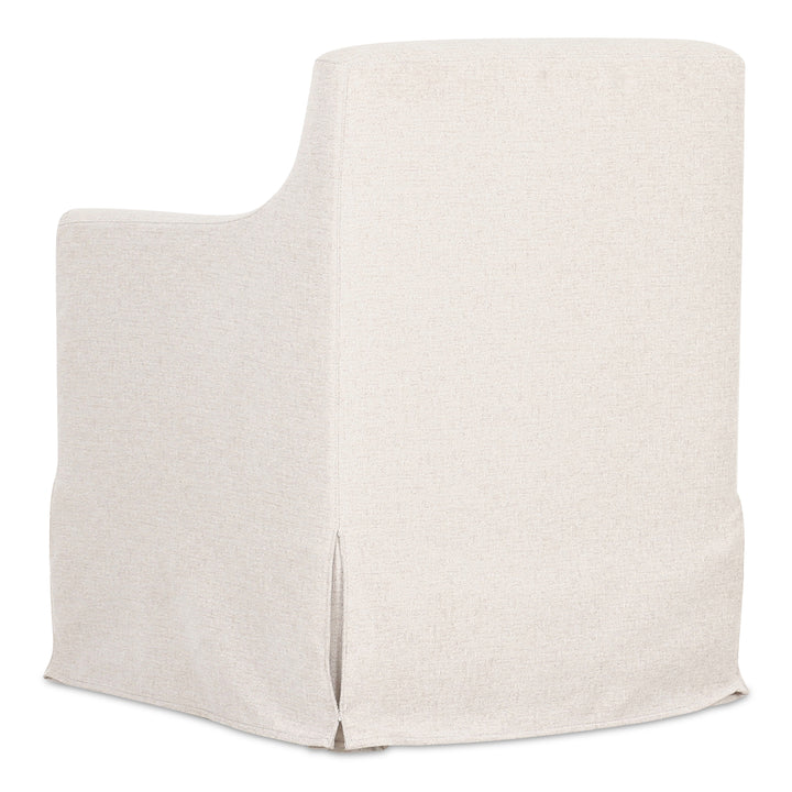 Elegant Curve Dining Chair with Removable Cover