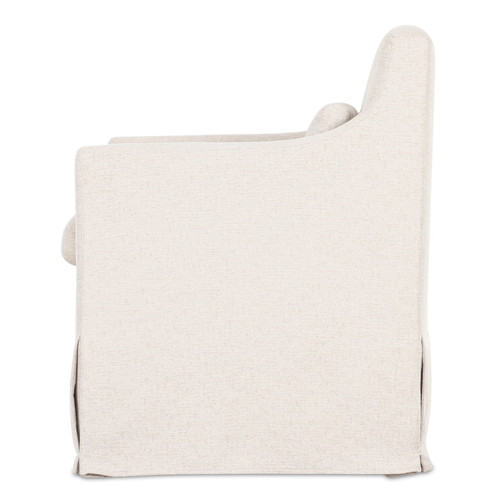 Elegant Curve Dining Chair with Removable Cover