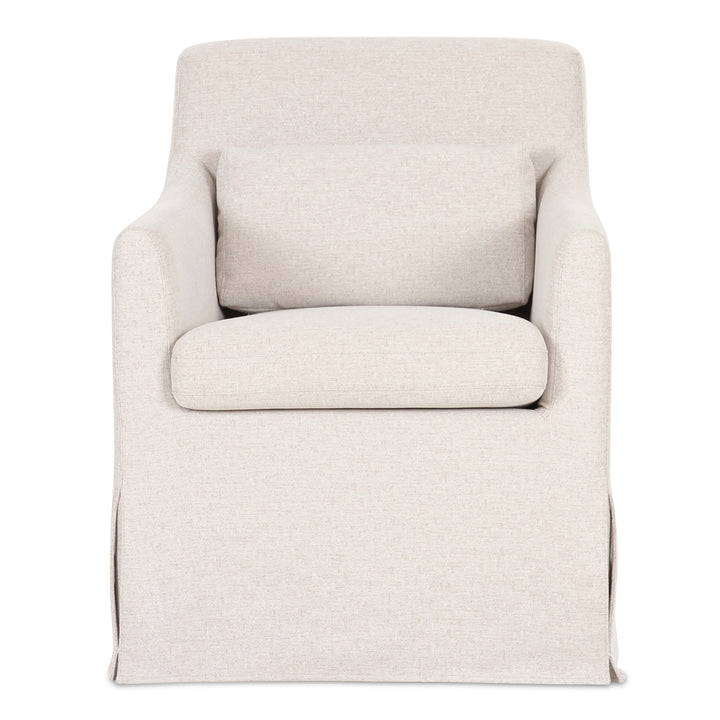 Elegant Curve Dining Chair with Removable Cover
