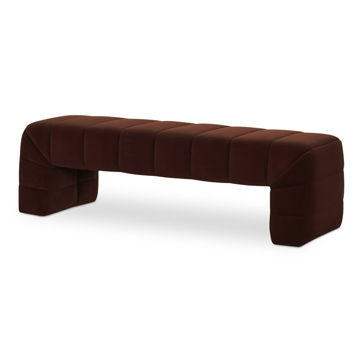 Luxe Velvet Snuggle Bench