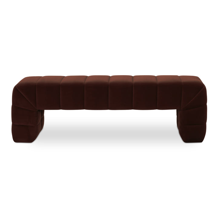Luxe Velvet Snuggle Bench