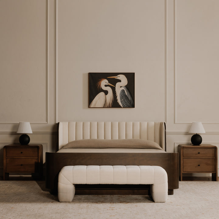 Luxe Velvet Snuggle Bench