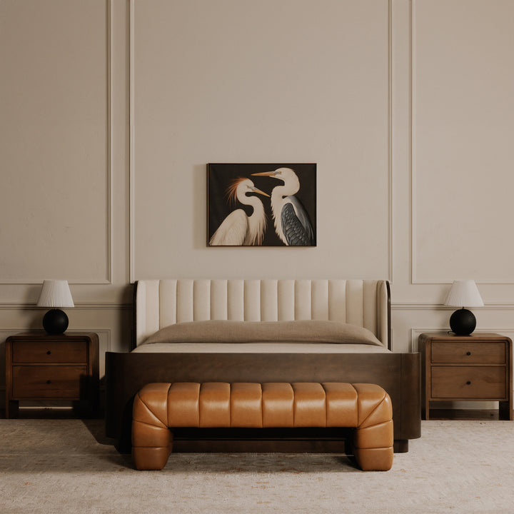 Luxe Velvet Snuggle Bench