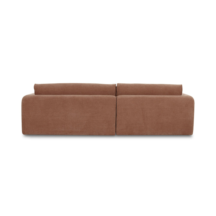 Angled Charm Wide Chaise Sofa