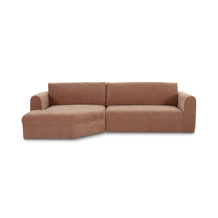 Angled Charm Wide Chaise Sofa