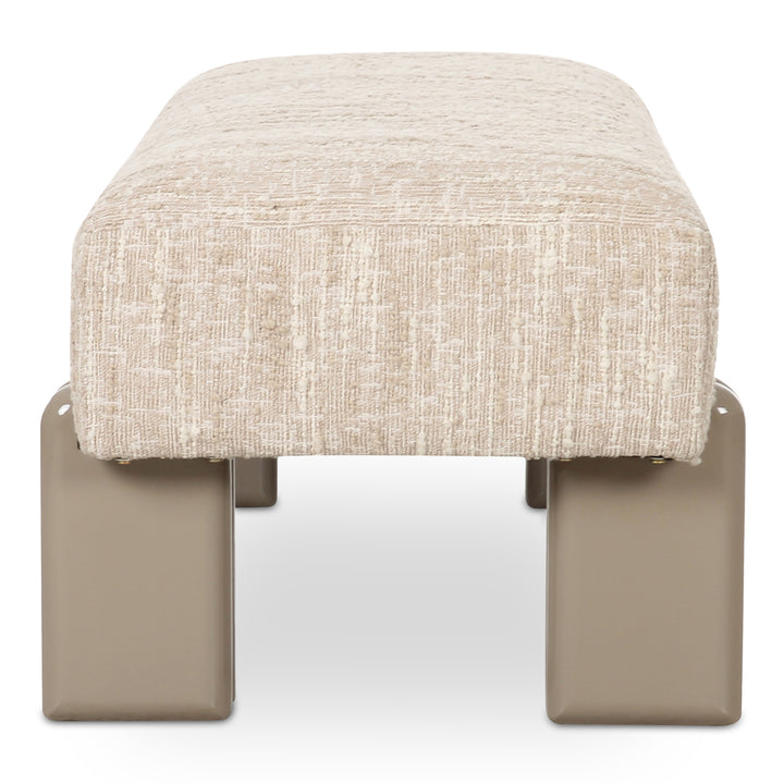 Modern Contrast Bench: A Fusion of Style & Comfort