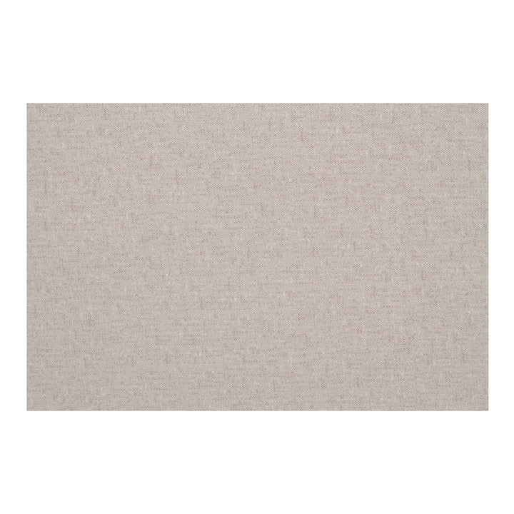 Modern U-Shape Dining Banquette with Inverted Pleat Slipcover