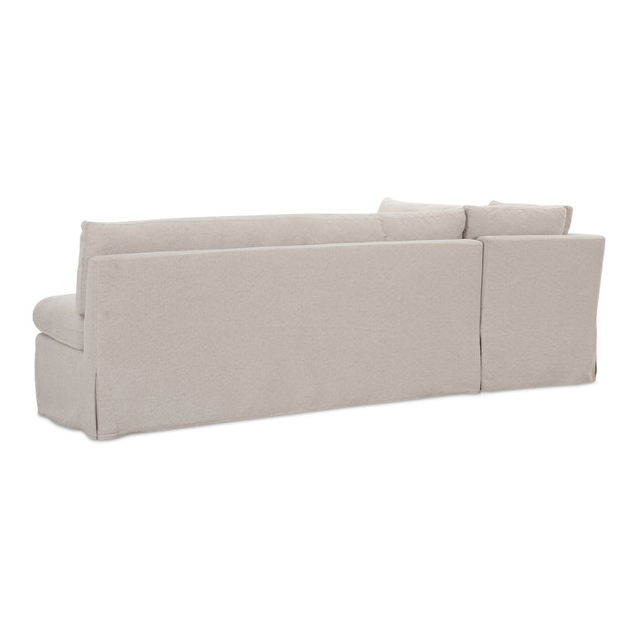 ModuVibe L-Shape Dining Banquette with Washable Slipcover